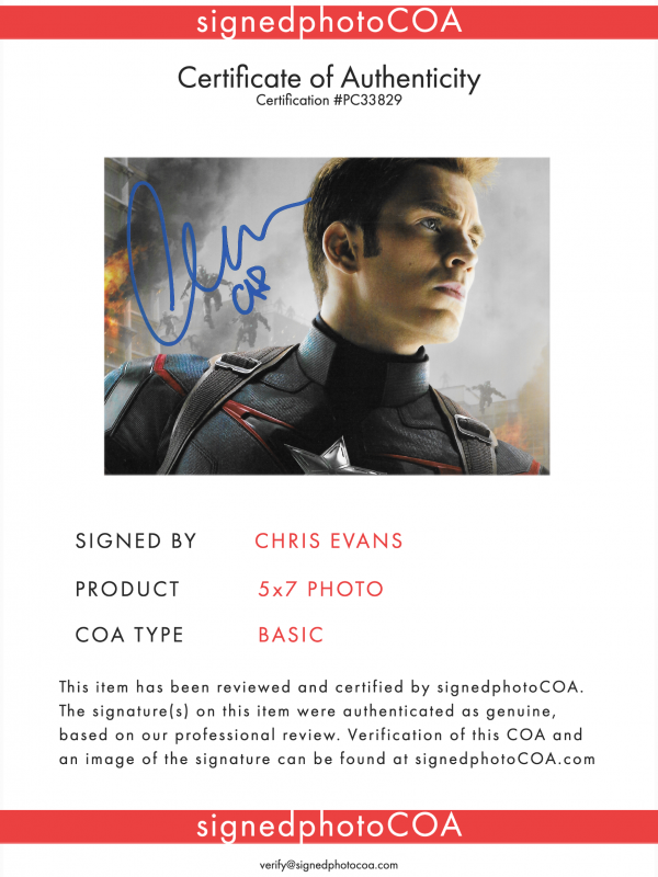 PC33829 - Chris Evans