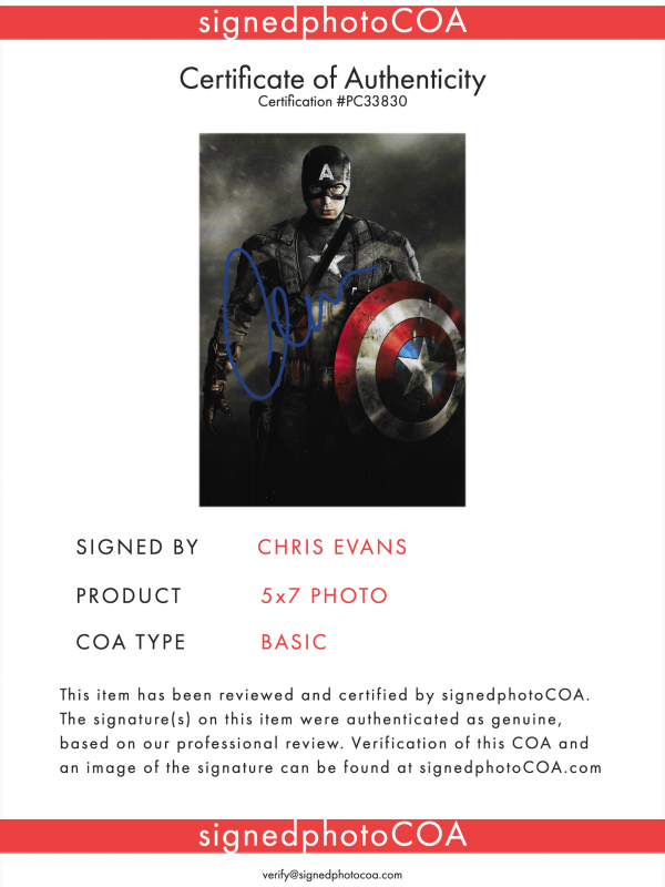 PC33830 - Chris Evans