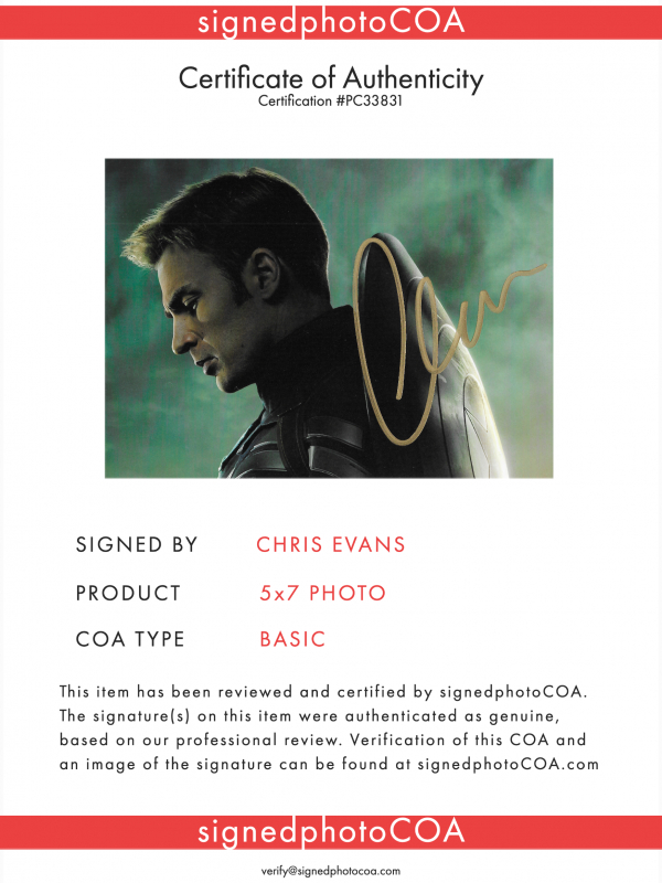 PC33831 - Chris Evans