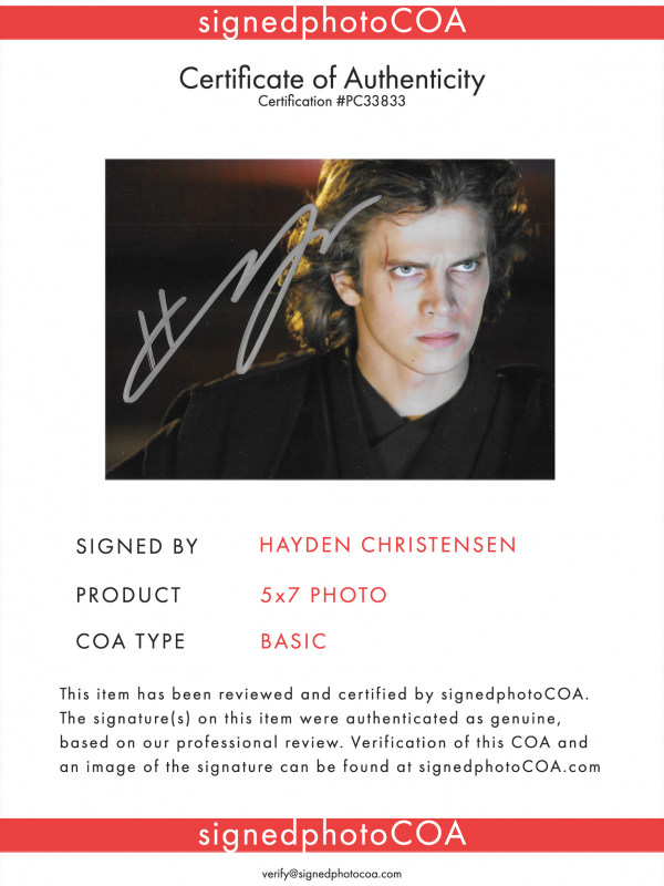 PC33833 - Hayden Christensen