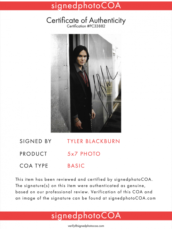 PC33882 - Tyler Blackburn