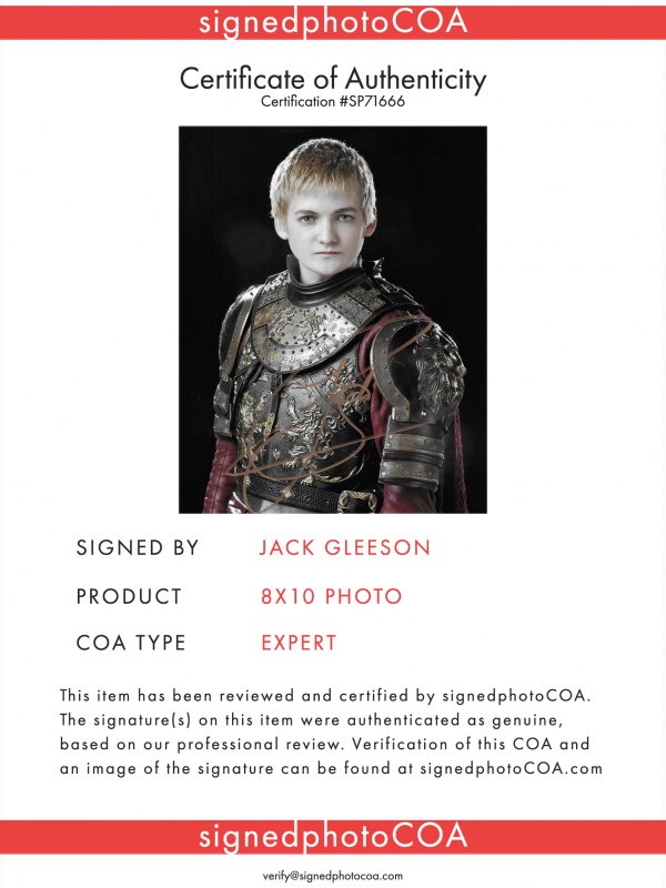 SP71666 - Jack Gleeson