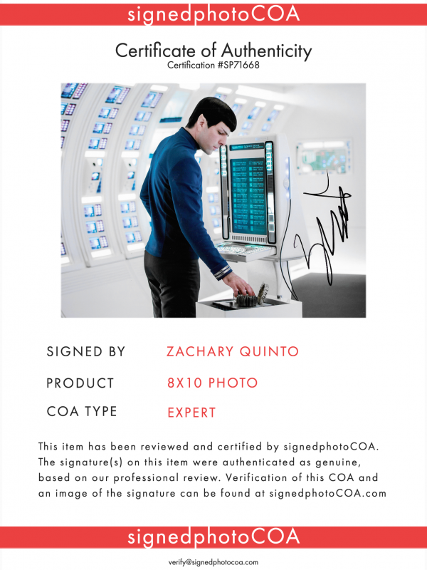 SP71668 - Zachary Quinto